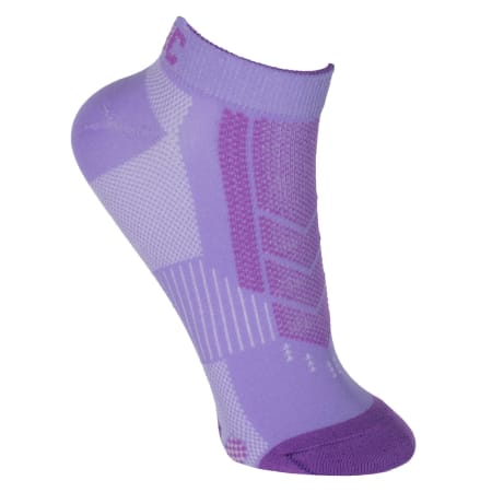 LADIES HI-TEC CUSHION SPORT SOCKS 3 PACK - PINK/PURPLE/TURQOISE