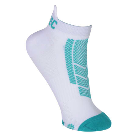 LADIES HI-TEC CUSHION SPORT SOCKS 3 PACK - PINK/PURPLE/TURQOISE