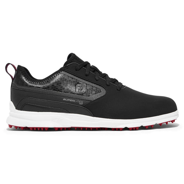 FOOTJOY MEN'S GOLF SHOES | SUPERLITES XP | BLACK/WHITE/RED