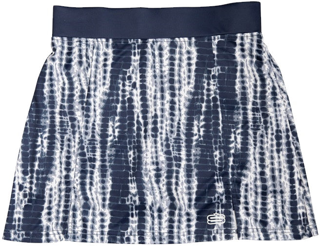 Swagg Women's Shibori Printed Skorts / Short Skirt