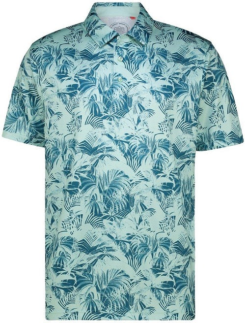 Men's Inked Palms Dry Tech Performance Golfer Polo Shirt