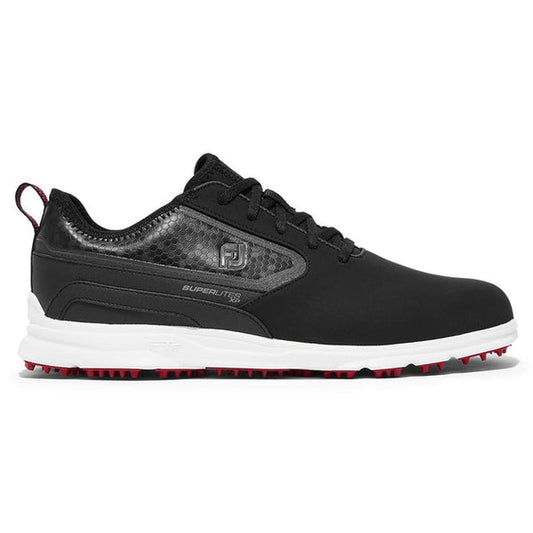 FOOTJOY MEN'S GOLF SHOES | SUPERLITES XP | BLACK/WHITE/RED