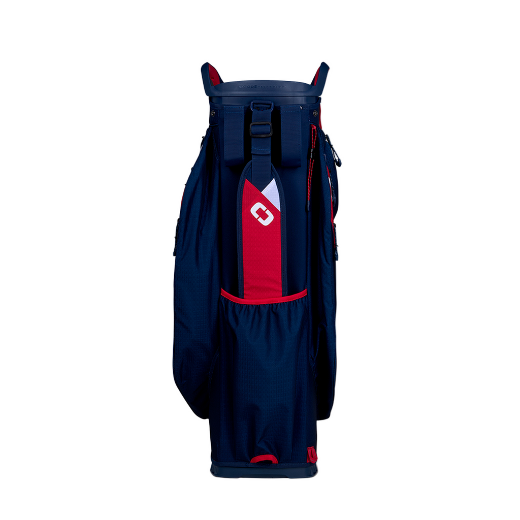 Ogio Silencer Cart Bag | Red/White/Blue