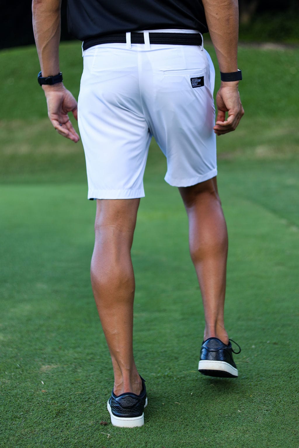 Custom Apparel Men's Golf Shorts | Pure Motion | Snow White