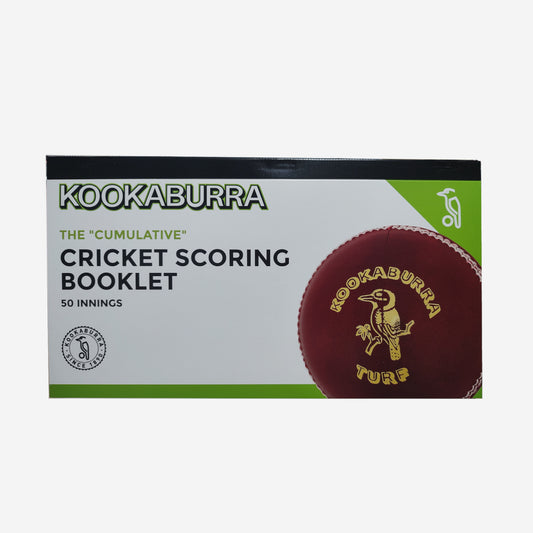 KOOKABURRA ACCESSORIES - 50 INNINGS SCOREBOOK