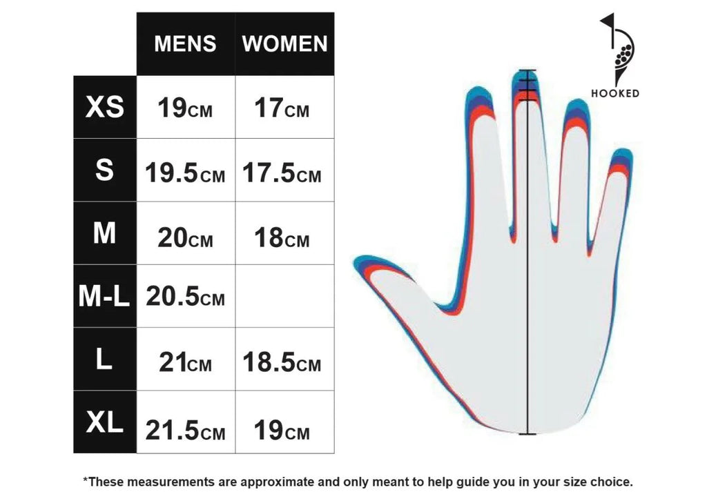 Men's Hooked Golf Gloved | Cabretta Leather