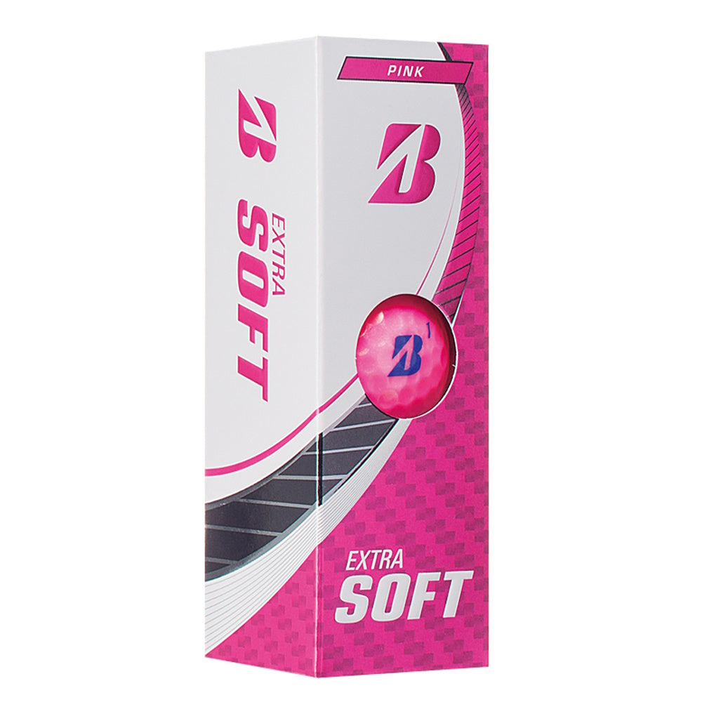 Bridgestone Golf Balls | Extra Soft Sleeve | Pink
