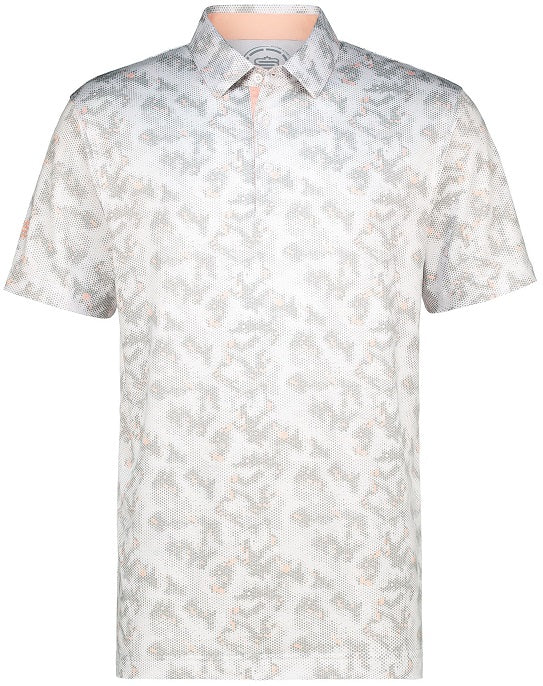 Men's Urban Camo Dry Tech Performance Golfer Polo Shirt