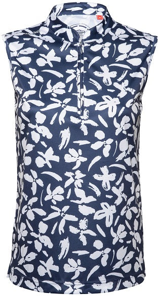 Women's Bloom Sleeveless Golfer Polo Shirt