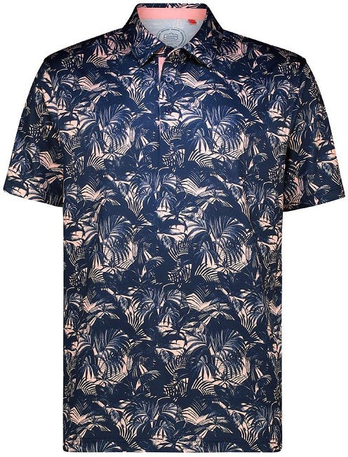 Men's Inked Palms Dry Tech Performance Golfer Polo Shirt