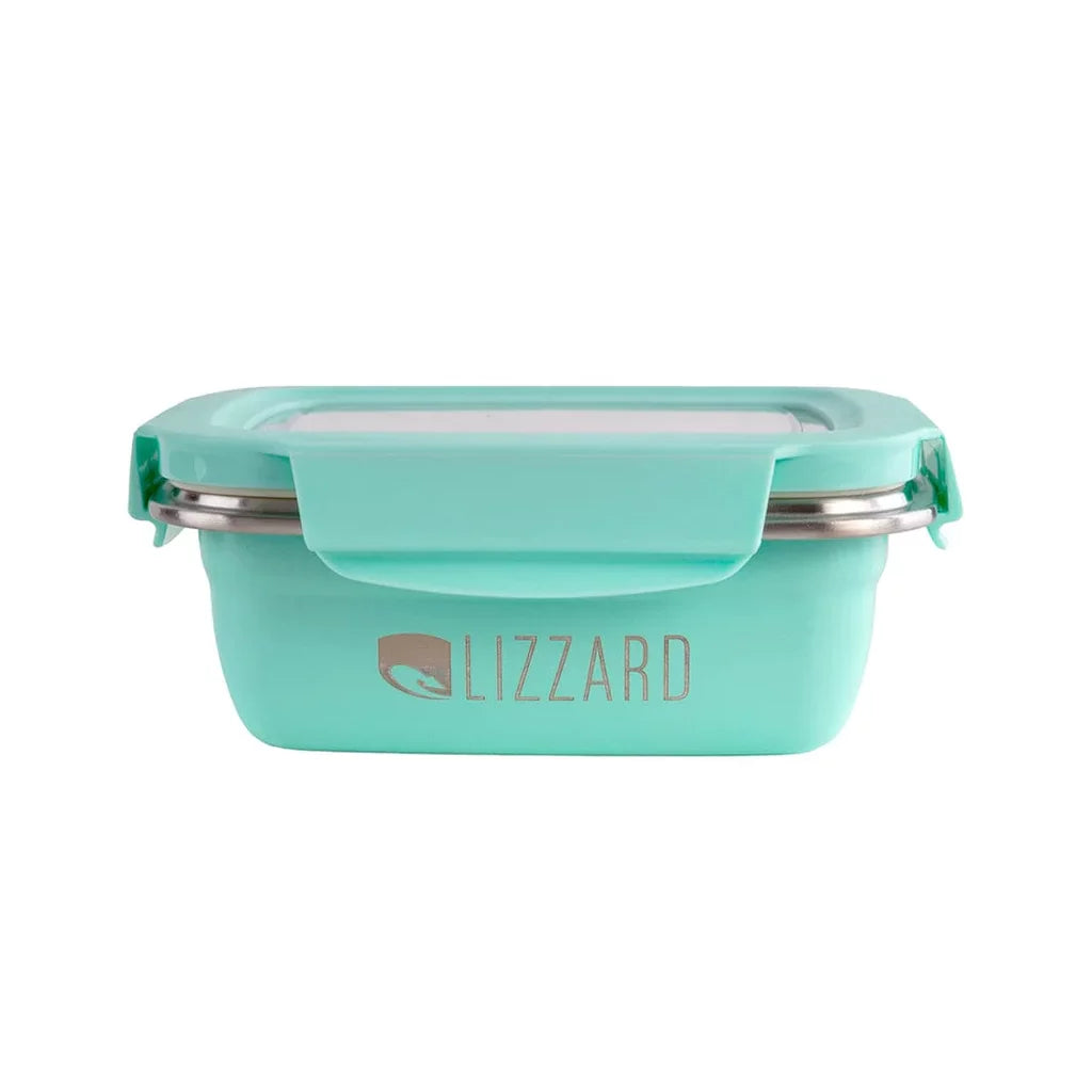LIZZARD FOOD CONTAINER 600ML - MINT