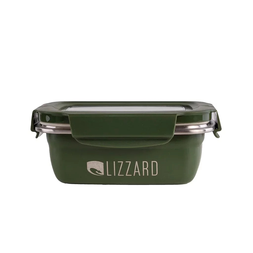 LIZZARD FOOD CONTAINER 400ML - OLIVE