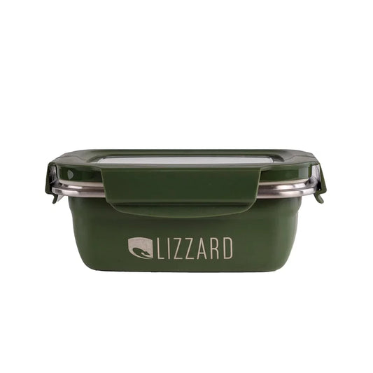 LIZZARD FOOD CONTAINER 400ML - OLIVE