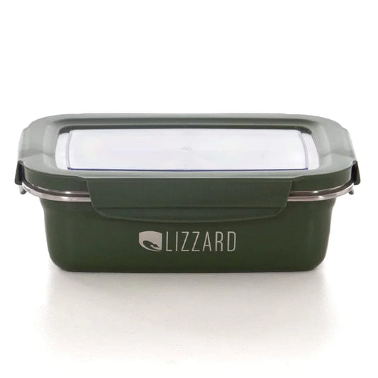 LIZZARD FOOD CONTAINER 1000ML - OLIVE