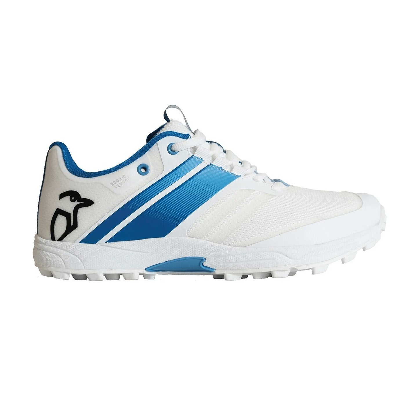 KOOKABURRA CRICKET SHOES - KC 2 RUBBER - WHITE Blue