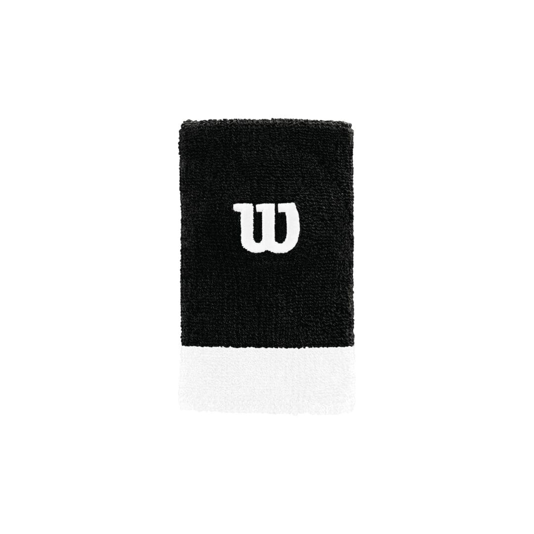 Wilson Accessories | Racket Accessories | Extra Wide Wristband Black RA062