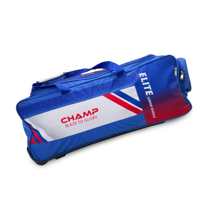 CHAMP JUNIOR WHEELIE KIT BAG - RED/BLUE