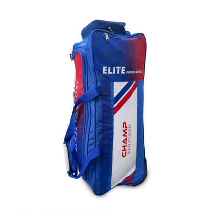 CHAMP JUNIOR WHEELIE KIT BAG - RED/BLUE
