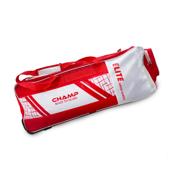 CHAMP JUNIOR WHEELIE KIT BAG - RED ANDWHITE