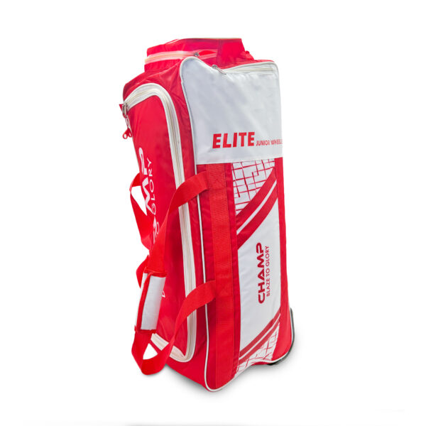 CHAMP JUNIOR WHEELIE KIT BAG - RED ANDWHITE