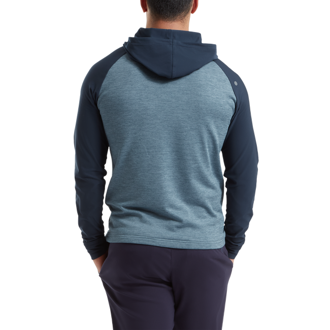 Footjoy Men's Golf Jersey | ThermoSeries Pullover Hoodie | Navy/Slate