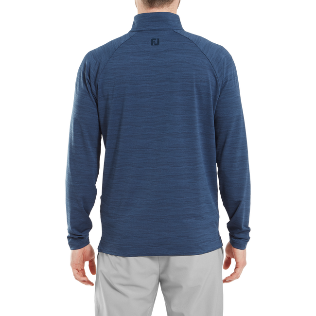 FootJoy Men's Golf Jersey | Wave Jacquard Chill-Out | Navy