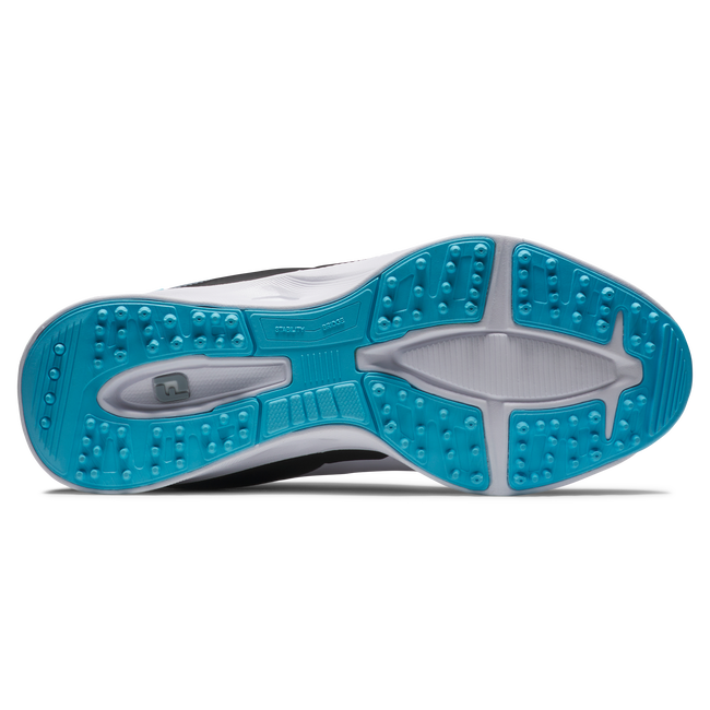 Footjoy Junior Golf Shoes | Fuel | White/Black/Blue