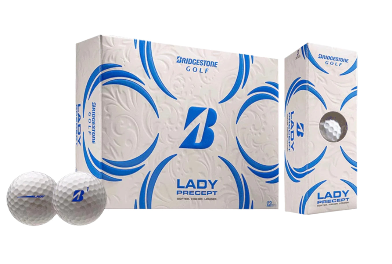 Bridgestone Golf Balls | Lady Precept Sleeve | White