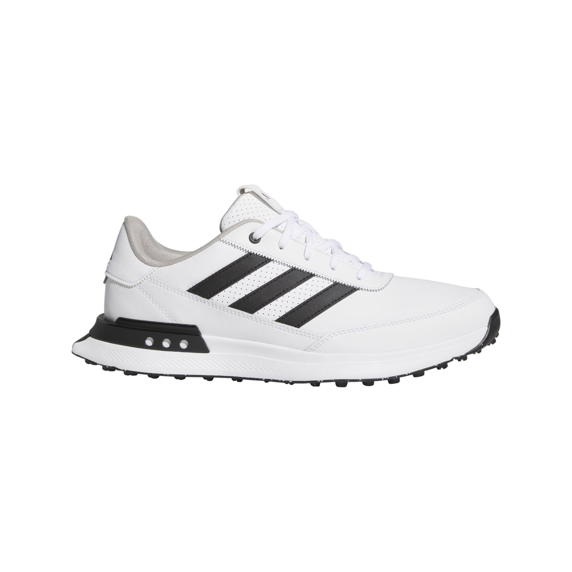 Adidas Men's Golf Shoes | S2G Leather Spikeless | White/Black/Grey