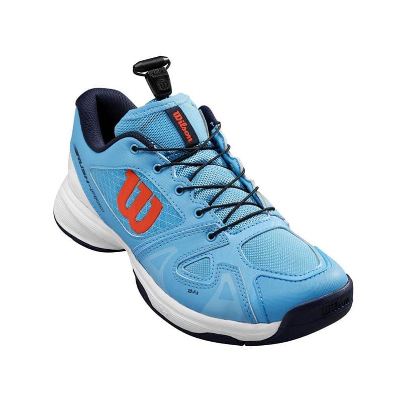 Wilson Junior Footwear | Rush Pro Ql Bonnie Blu / Wh / Tangeri