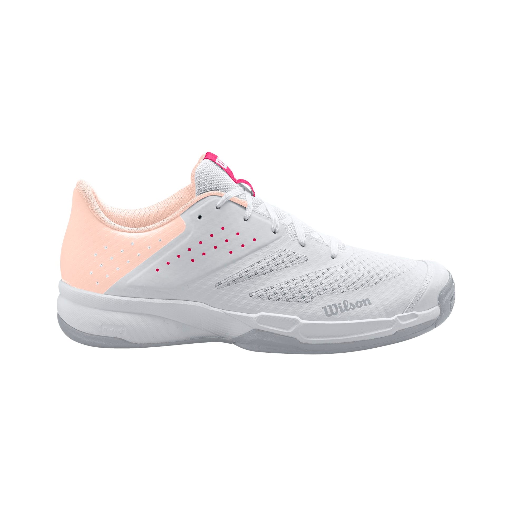 Wilson Ladies Footwear | Kaos Stroke 2.0 Wh / Scallop Sh / Love Potion