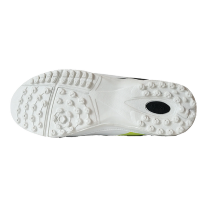 KOOKABURRA CRICKET SHOES - KC 5 RUBBER - WHITE/ORANGE/YELLOW/BLACK