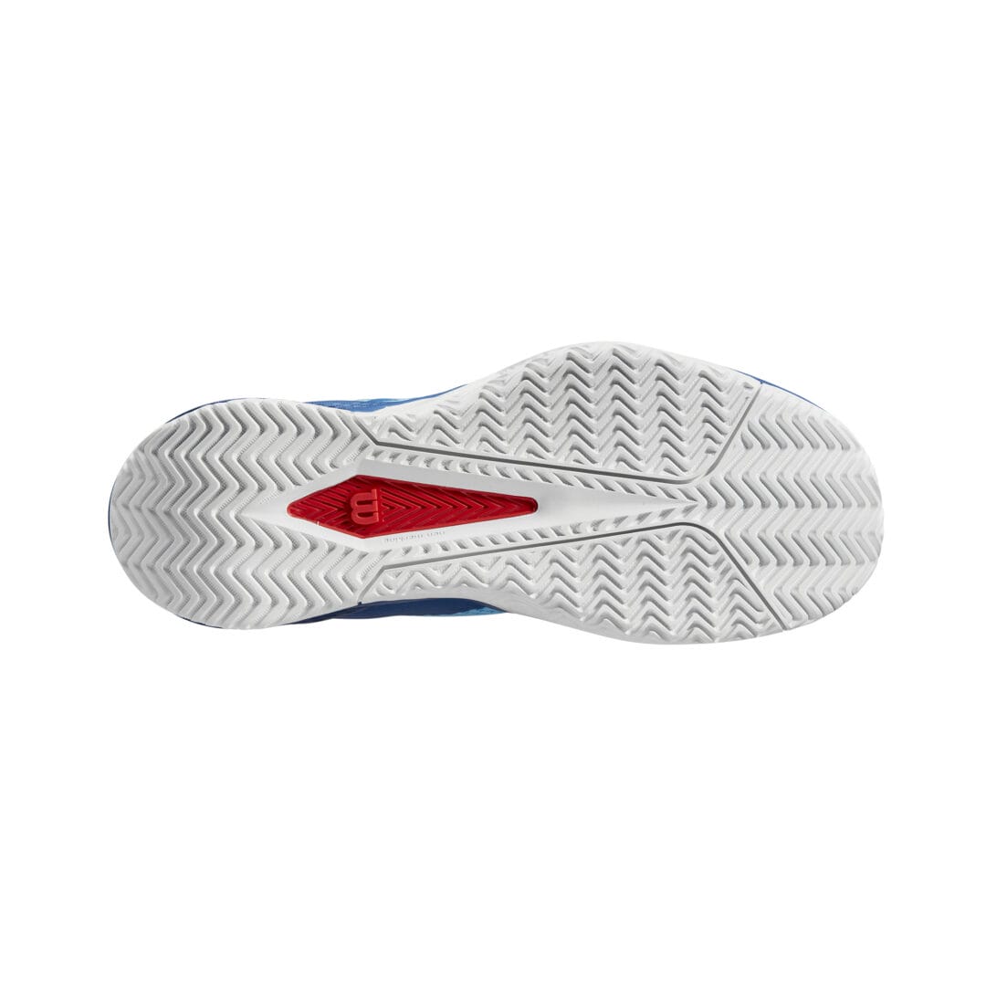 Wilson Padel Footwear | Ladies Rush Pro Lite Bonnie Blue / Deja Vu Blue / White