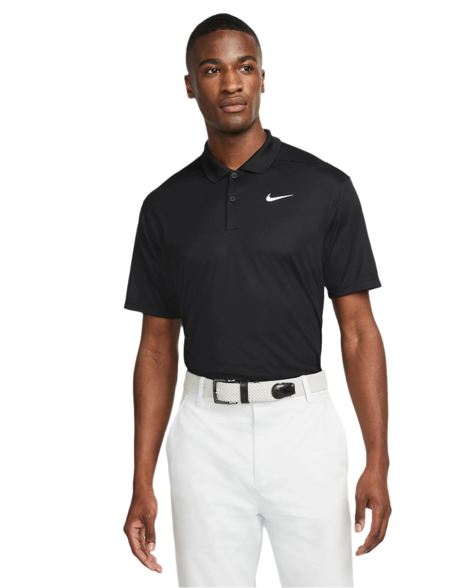 Nike Men`s Golf Shirt | Victory Solid | Black