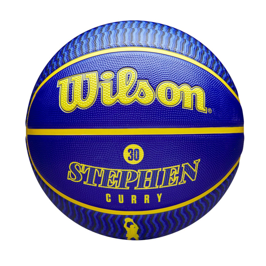 Wilson Team Sports | Basketball | NBA Basketball NBA Player Icon Curry Outdoor Basketball Size 7 TS073