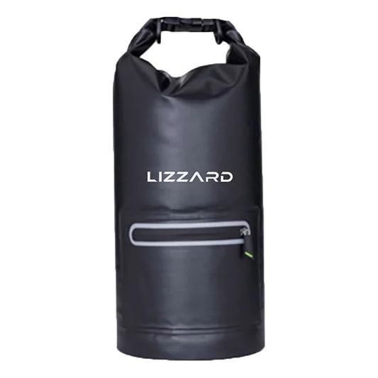 LIZZARD BONE DRY BAG BLACK 20L NEW