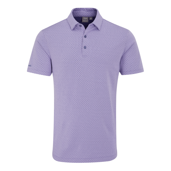 Ping Men's Golf Shirts | Hershel Polo | Purple Ash