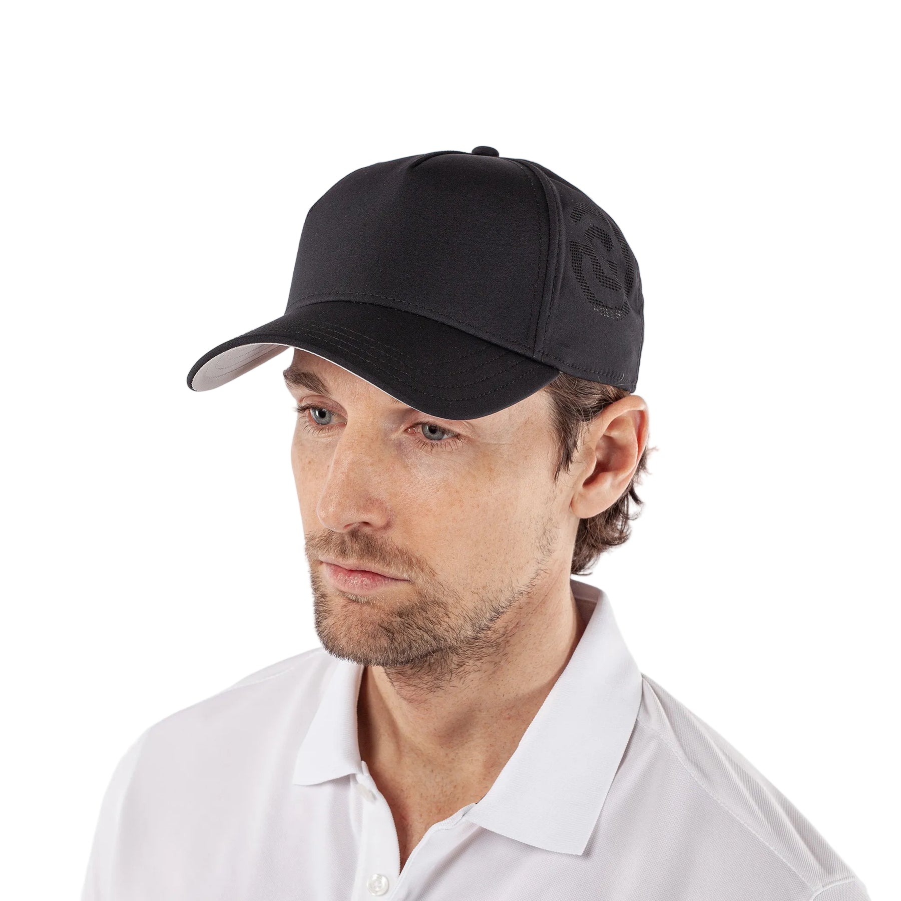 Galvin Green Golf Caps | Sanford Logo | Black