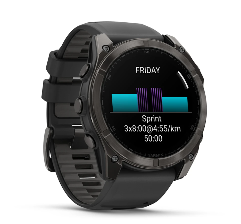 Garmin Fenix 8 Watch | 51mm | Amoled Sapphire Carbon Grey/Black Band