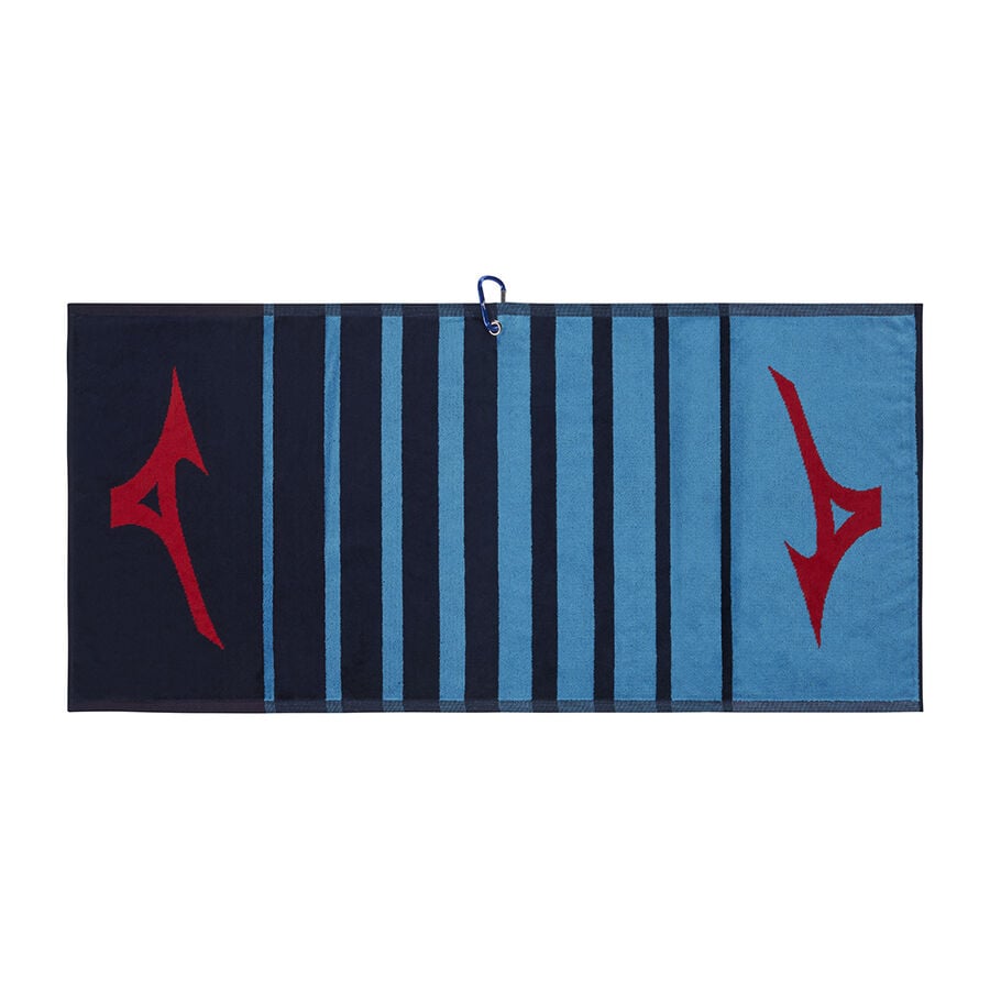 Mizuno Golf Towel | RB Tour | Navy/Red
