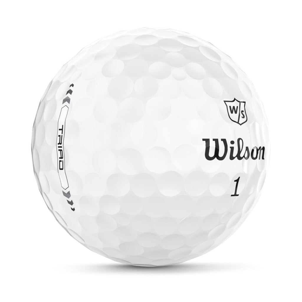 Wilson Golf Balls | Triad Sleeve | White