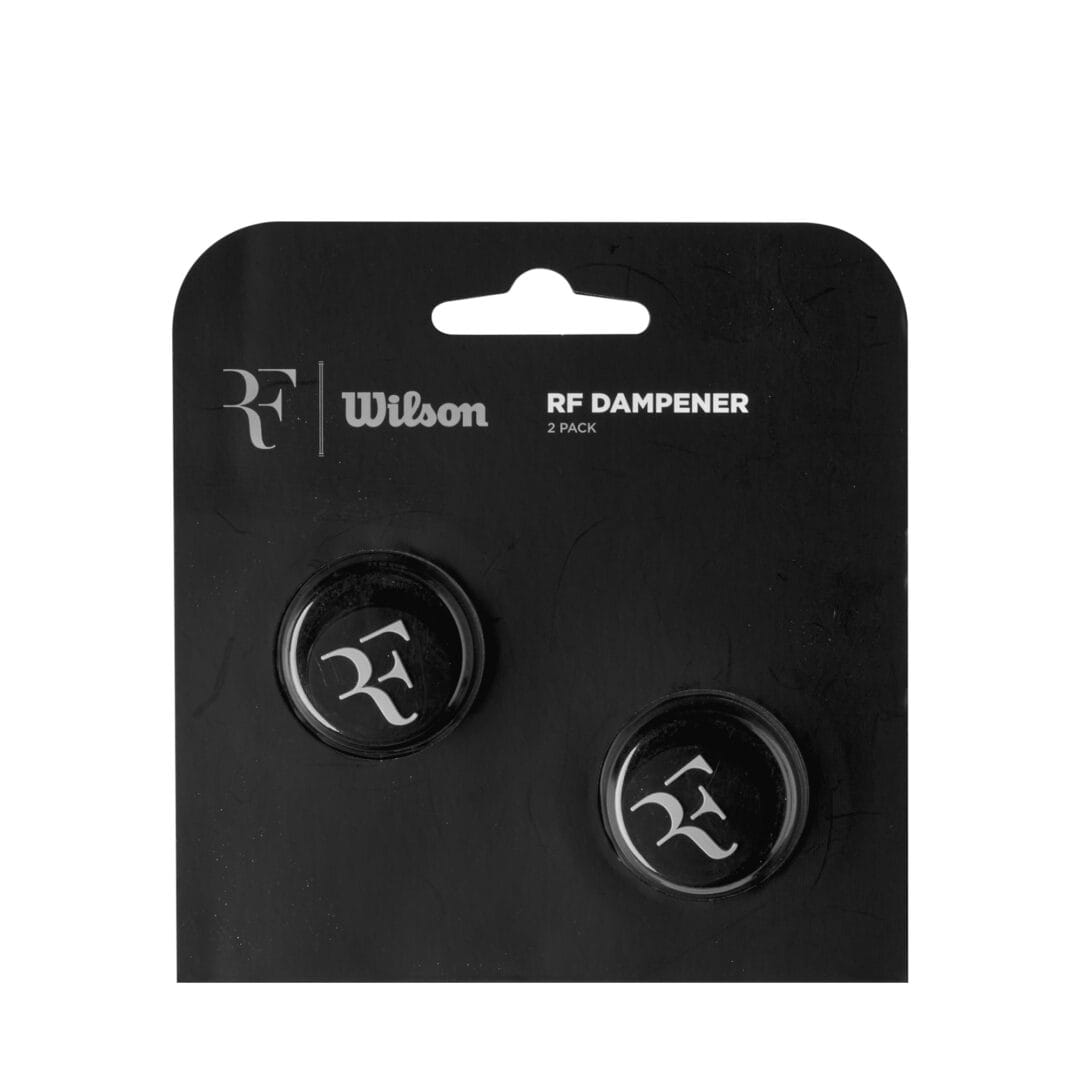 Wilson Accessories | Racket Accessories | RF Dampners 2 Pack Black RA008