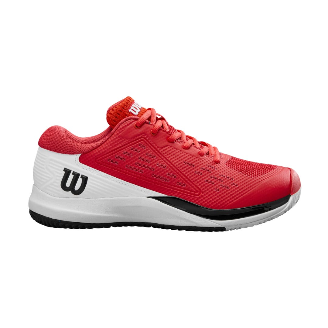 Wilson Mens Footwear | Rush Pro Ace Red / White / Black