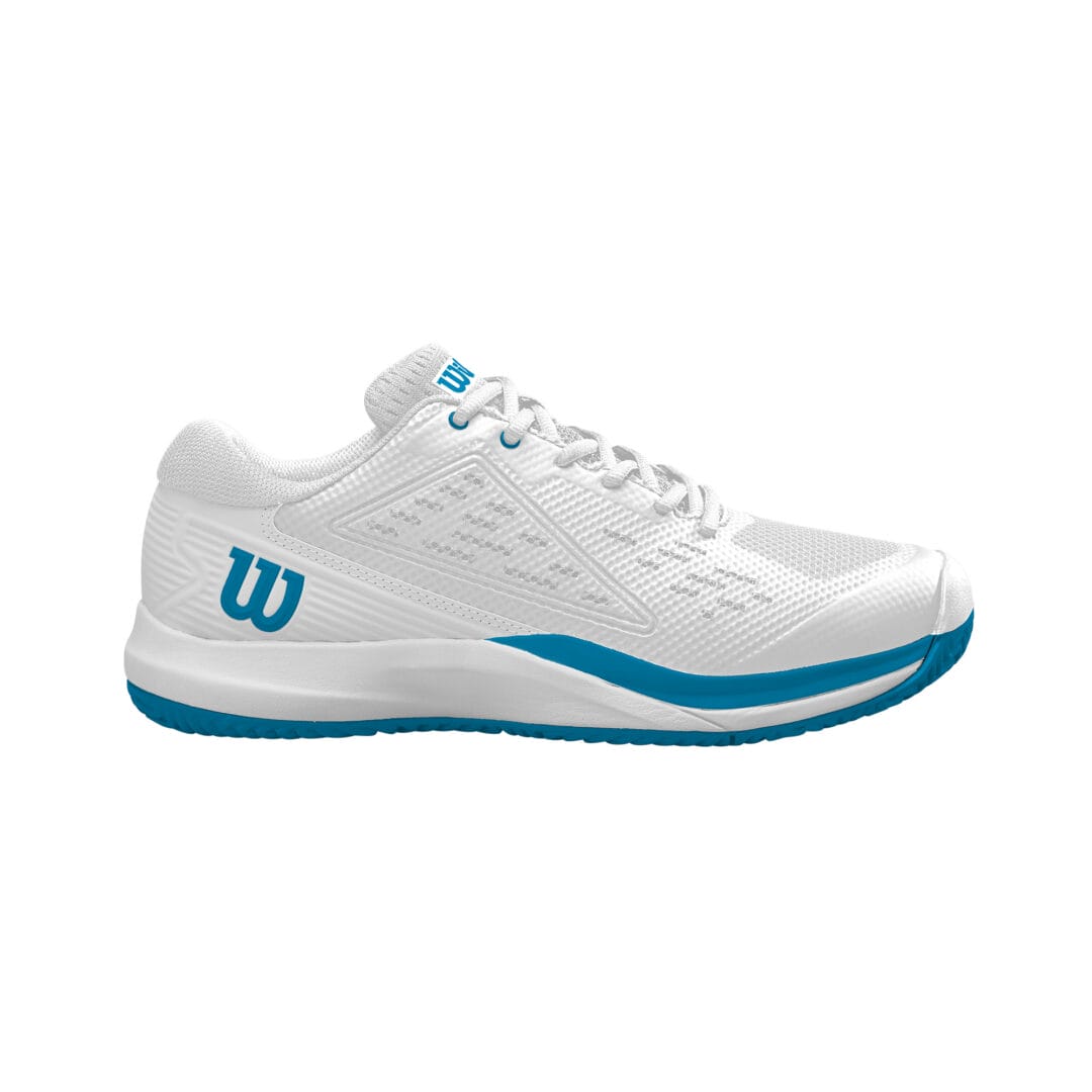 Wilson Mens Footwear | Rush Pro Ace Oz White / White / Atomic Blue