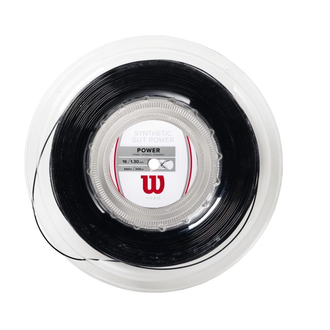 Wilson Strings | Wilson Synthetic Gut Power 16 Black Coil SC002
