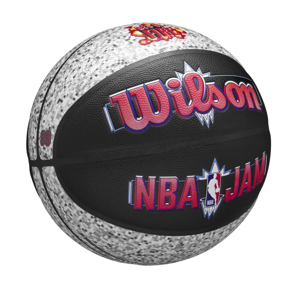 Wilson Team Sports | Basketball | NBA Basketball NBA Jam Indoor Outdoor Basketball Size 7 TS079