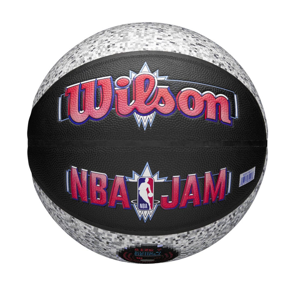 Wilson Team Sports | Basketball | NBA Basketball NBA Jam Indoor Outdoor Basketball Size 7 TS079