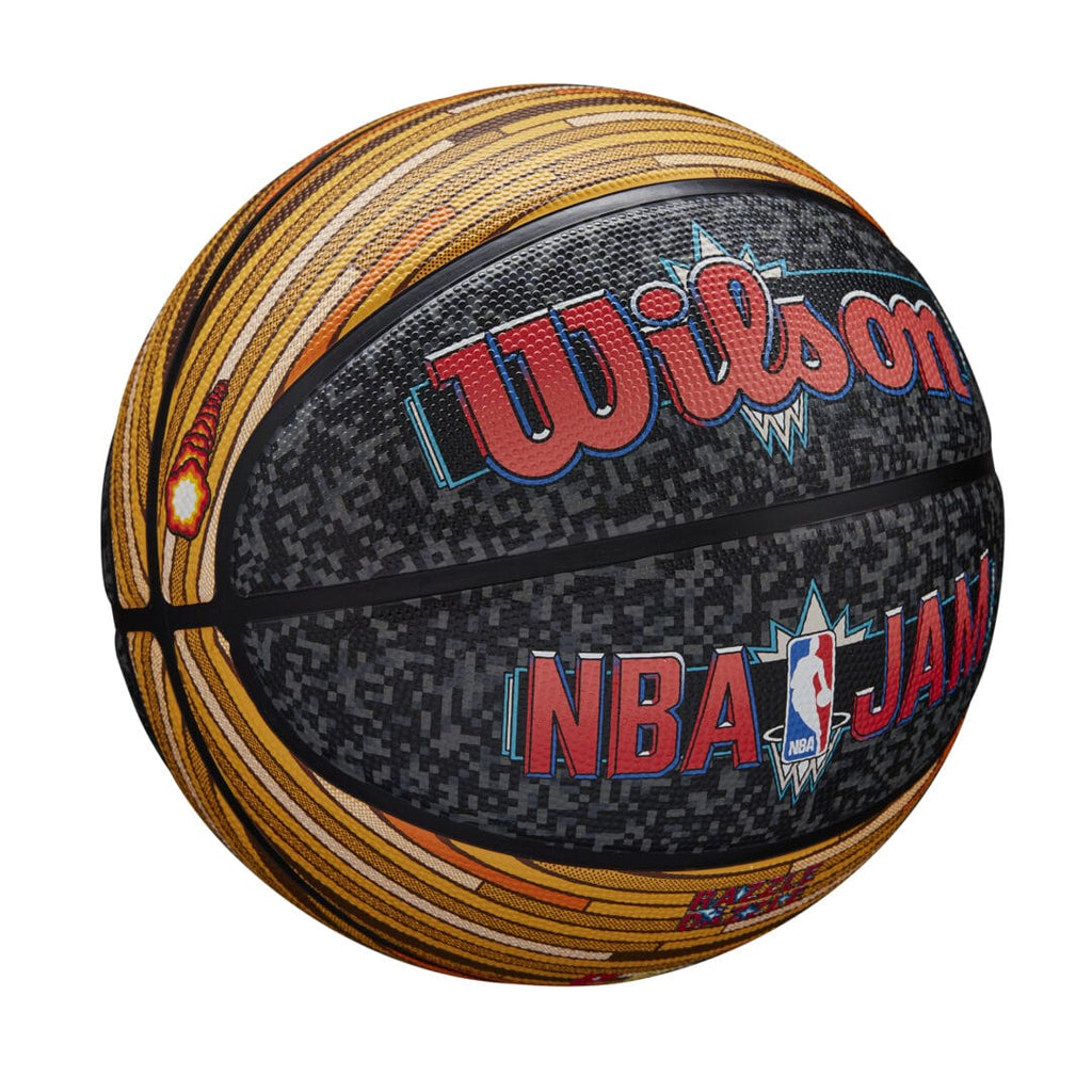 Wilson Team Sports | Basketball | NBA Basketball NBA Jam Outdoor Basketball Size 7 TS080