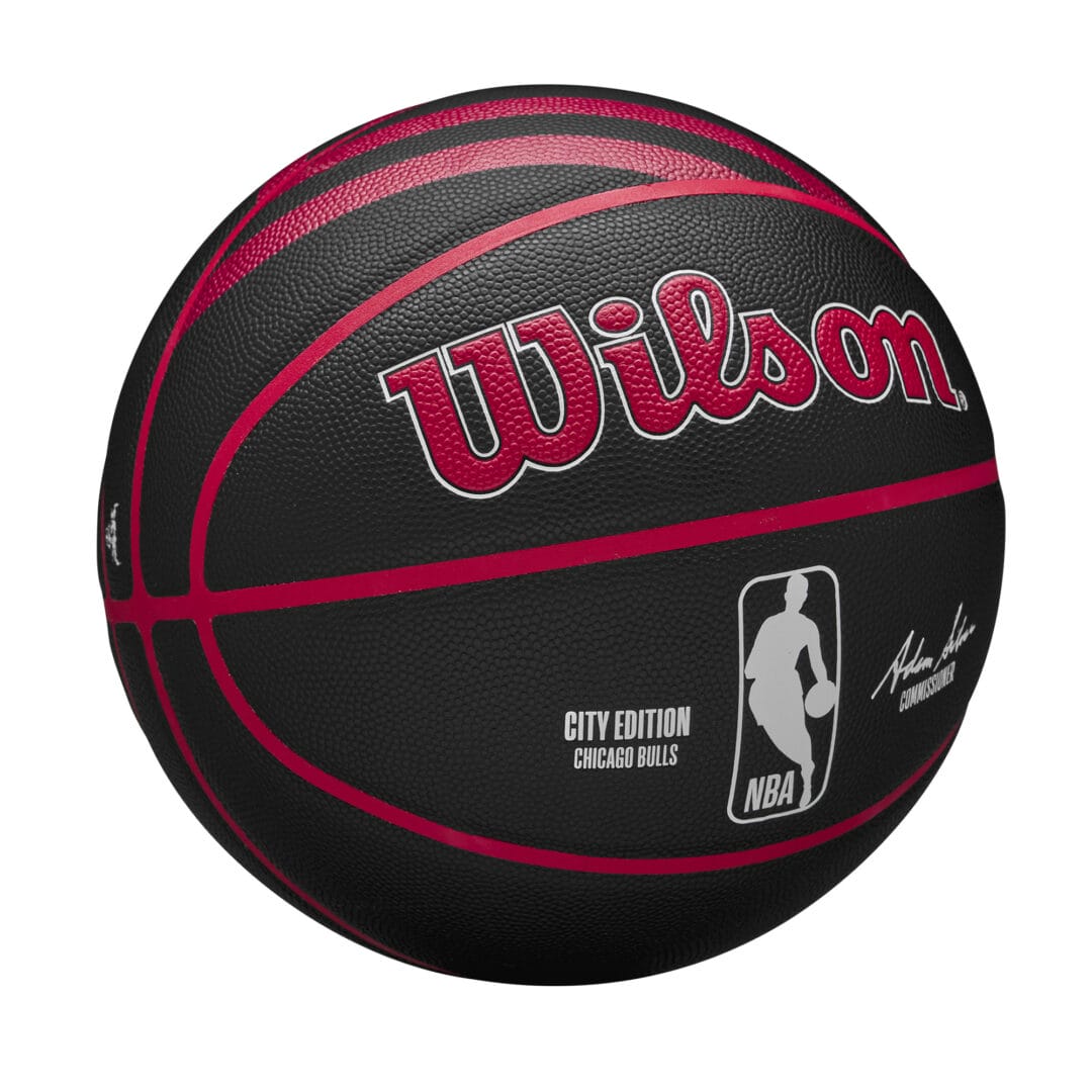 Wilson Team Sports | Basketball | NBA Basketball NBA Team City Collector Chi Bulls Size 7 TS082