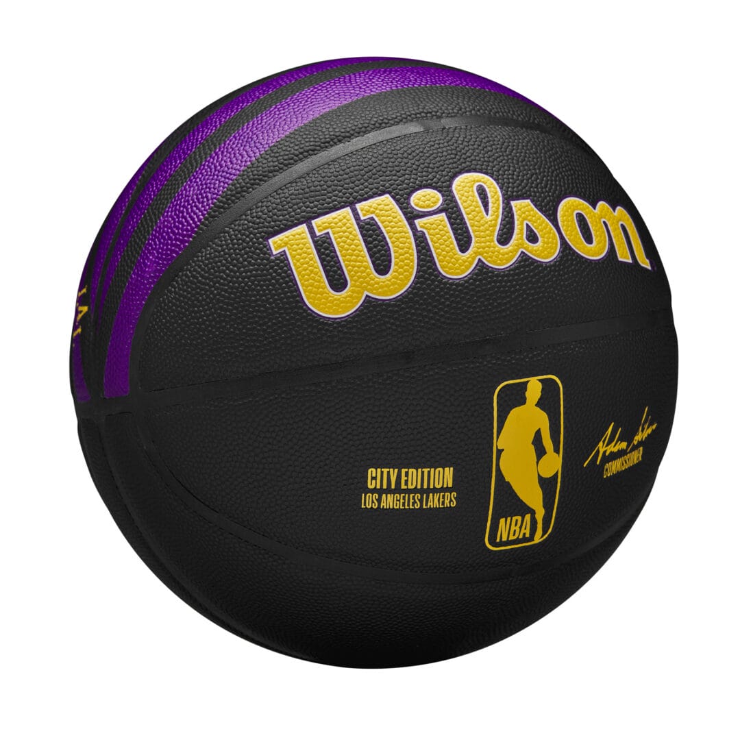 Wilson Team Sports | Basketball | NBA Basketball NBA Team City Collector La Laker Size 7 TS084